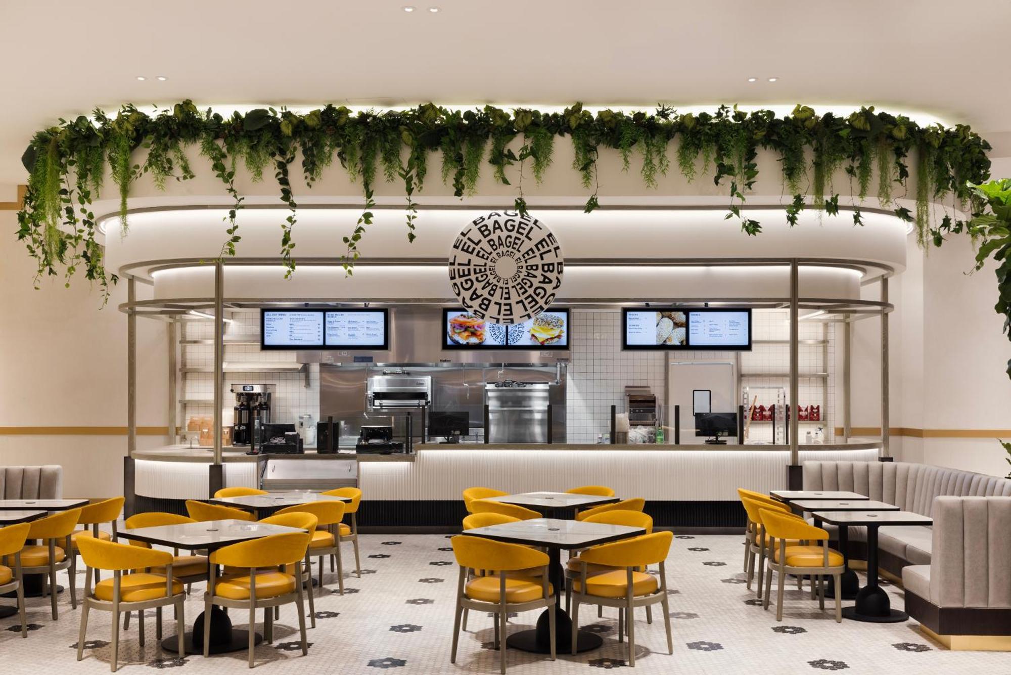 Fontainebleau Las Vegas Exterior photo Interior of a MOS Burger restaurant in Tokyo