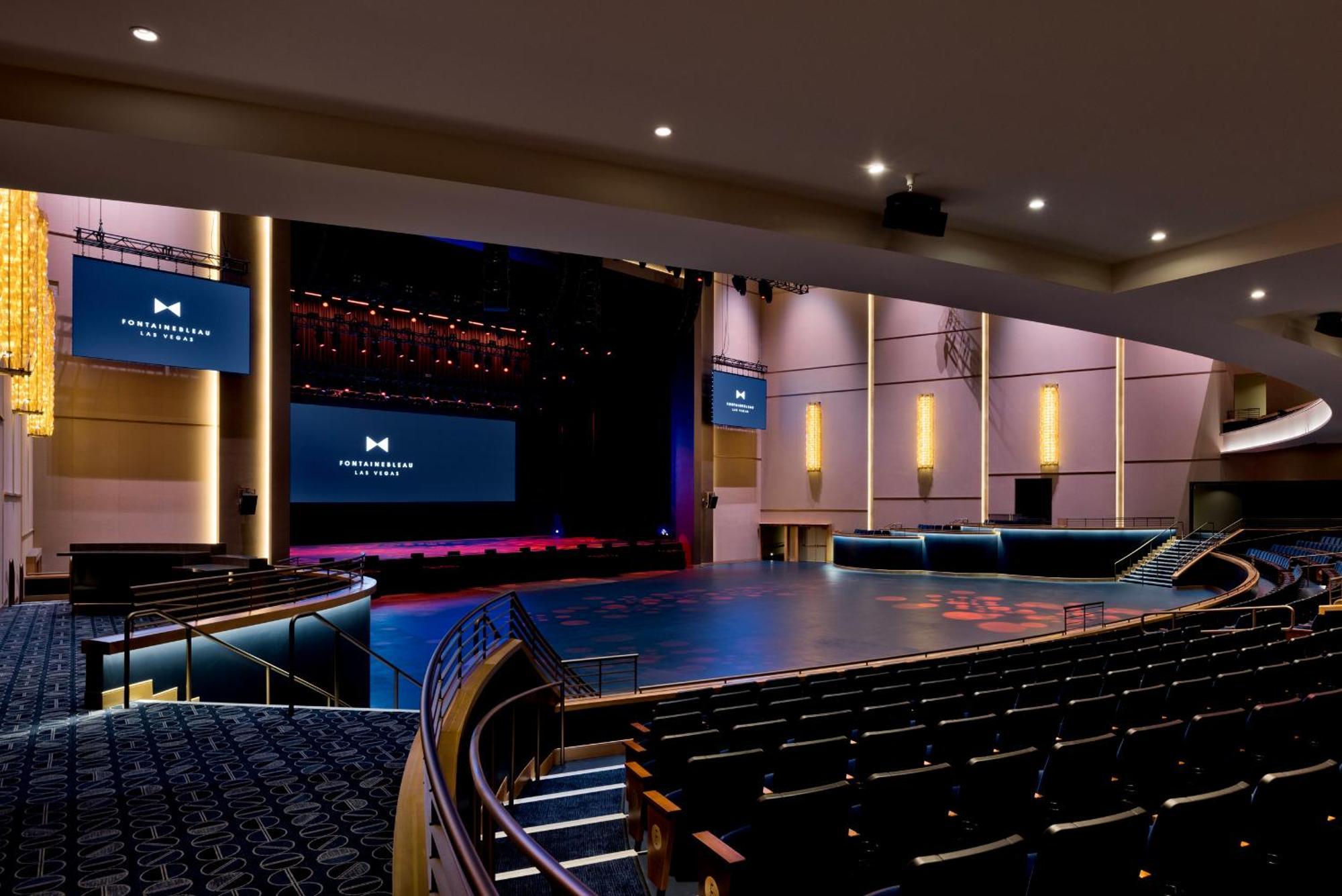 Fontainebleau Las Vegas Exterior photo The interior of the theater